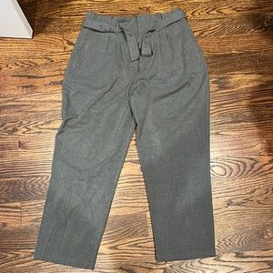 Abercrombie high rise belted trousers